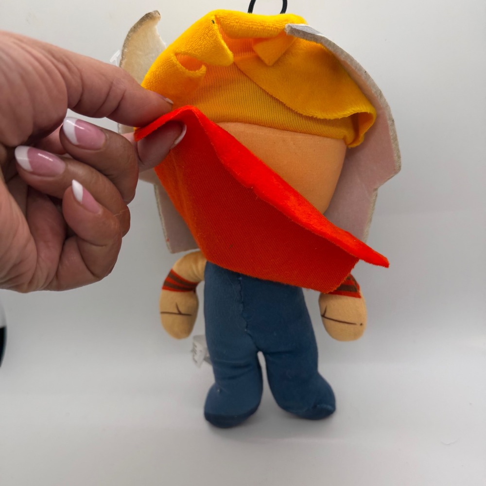 Marvel Thor Chibi Plush Toy Stuffed Character Hero Red‎ Cape 7in Collector - Picture 5 of 9